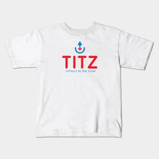 TITZ - Totally In The Zone - red Kids T-Shirt